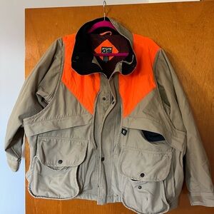 GS Men's Field Jacket with Orange Accents
